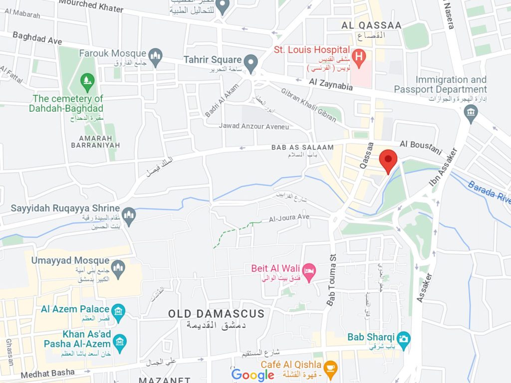 Chaccour Agricultural Company Location